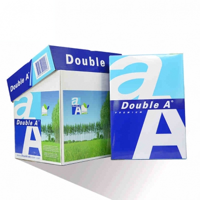 达伯埃doublea80ga4达伯埃doublea复印纸80克a4500张包5包箱蓝色包装
